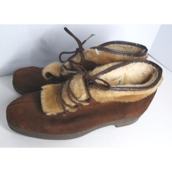 Vintage Yodelers Apres Ski Ankle Boot Size 12 READ - Picture 3 of 7